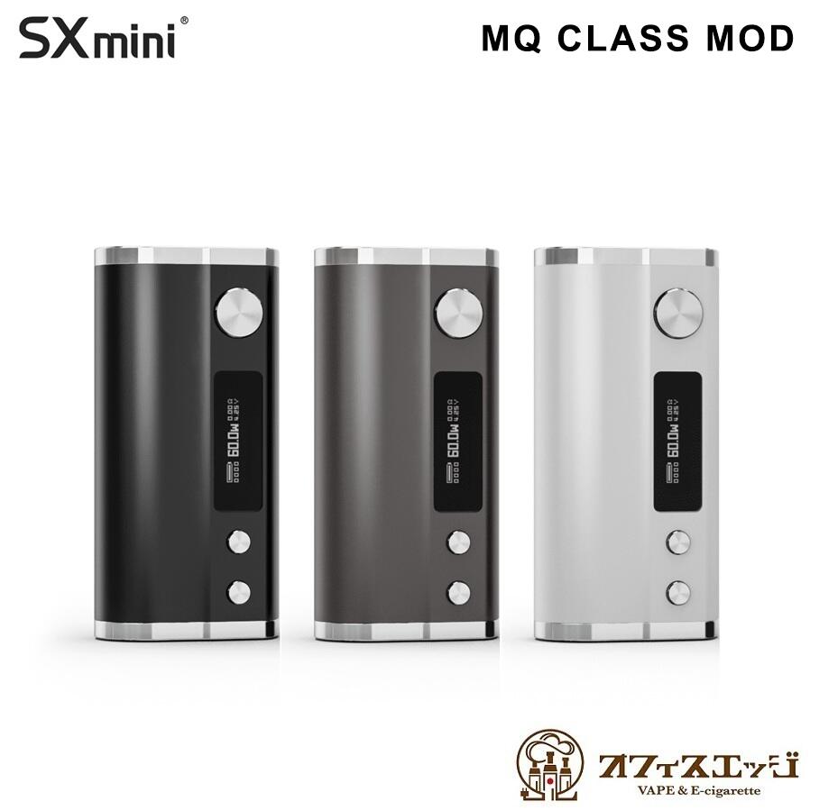 SXmini MQ class Mod 60W 超コンパクトサイズ テクニカル モッド 18650バッテリー駆動 電子タバコ vape 本体 ベイプ モット BOX MOD 温度管理 テクニカルMOD mod 小型 コンパクト エスエックスミニ 高性能チップセット USB-C充電 防水 ステンレススチール 軽量 [P-15]