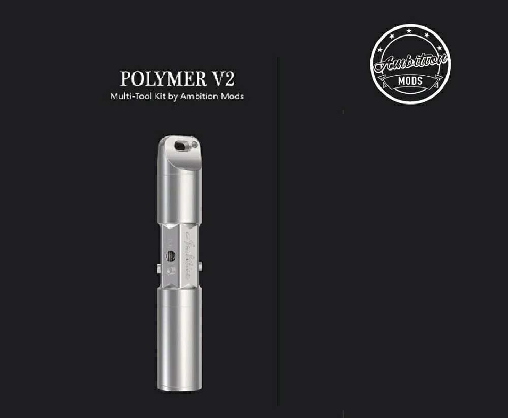 ベイプビルドツールAmbitionMods【Polymer】コイルジグ＆ドライバーセットMulti-ToolKitCoilingToolscrewdriverアンビションポリマー[]