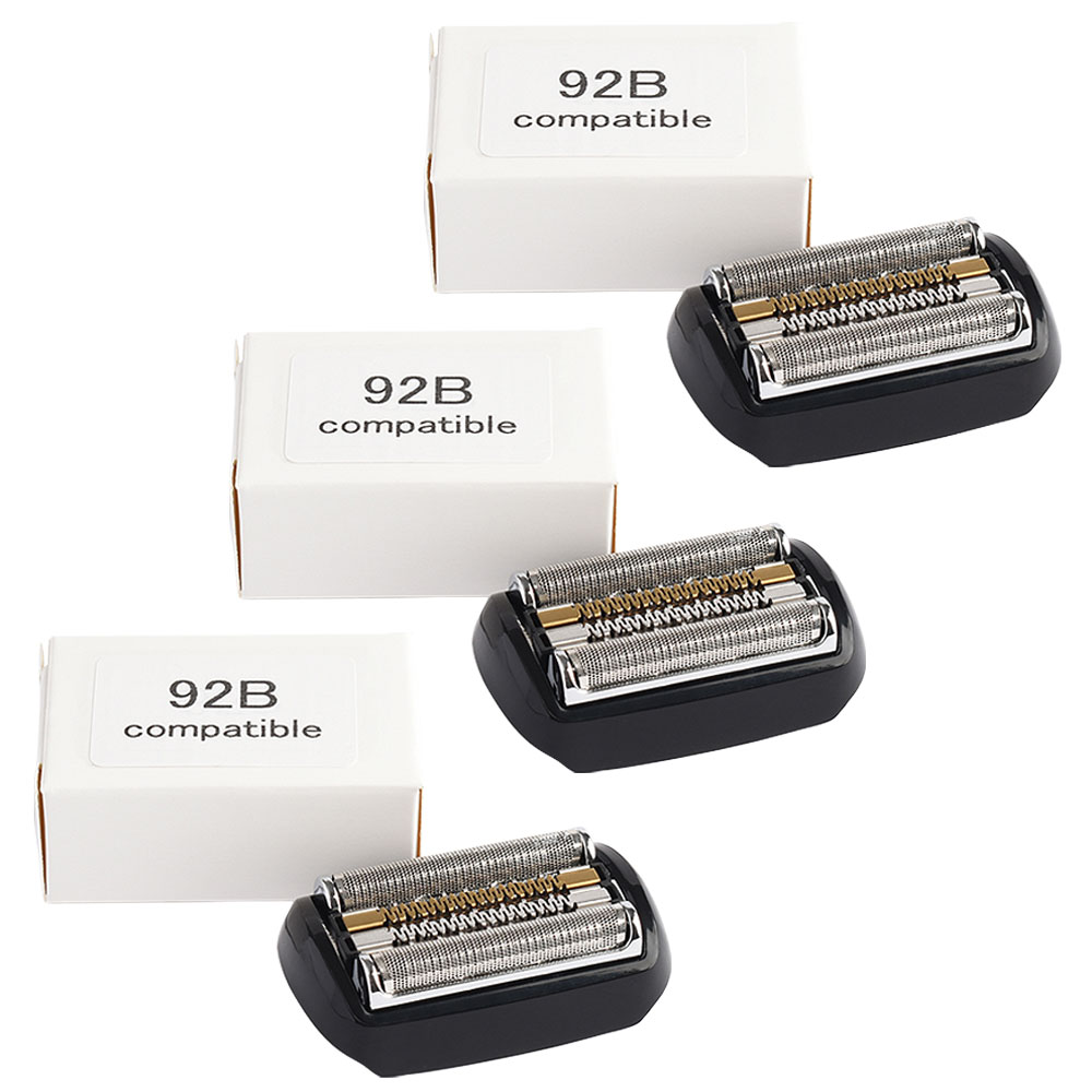 【3本セット】 ブラウン シリーズ9用 替刃 ブラック F/C92B 対応 互換シェーバー替刃 (互換品)