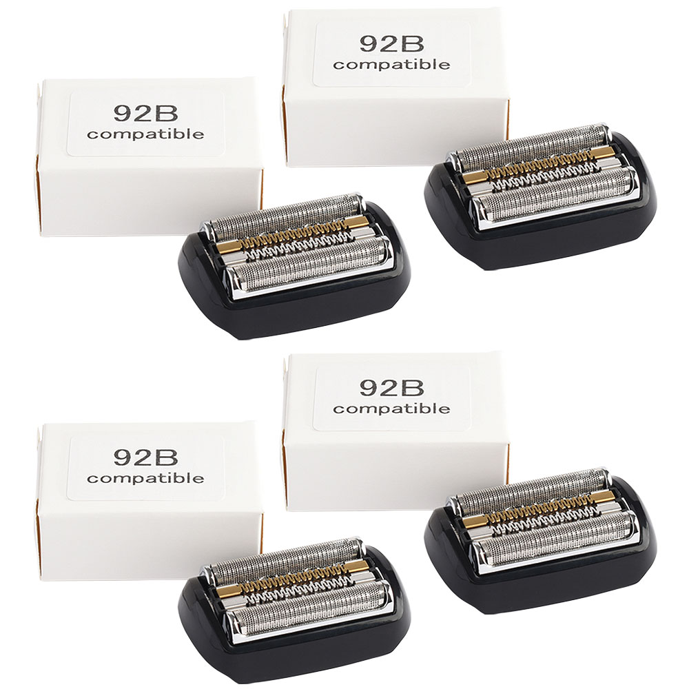【4本セット】 ブラウン シリーズ9用 替刃 ブラック F/C92B 対応 互換シェーバー替刃 (互換品)