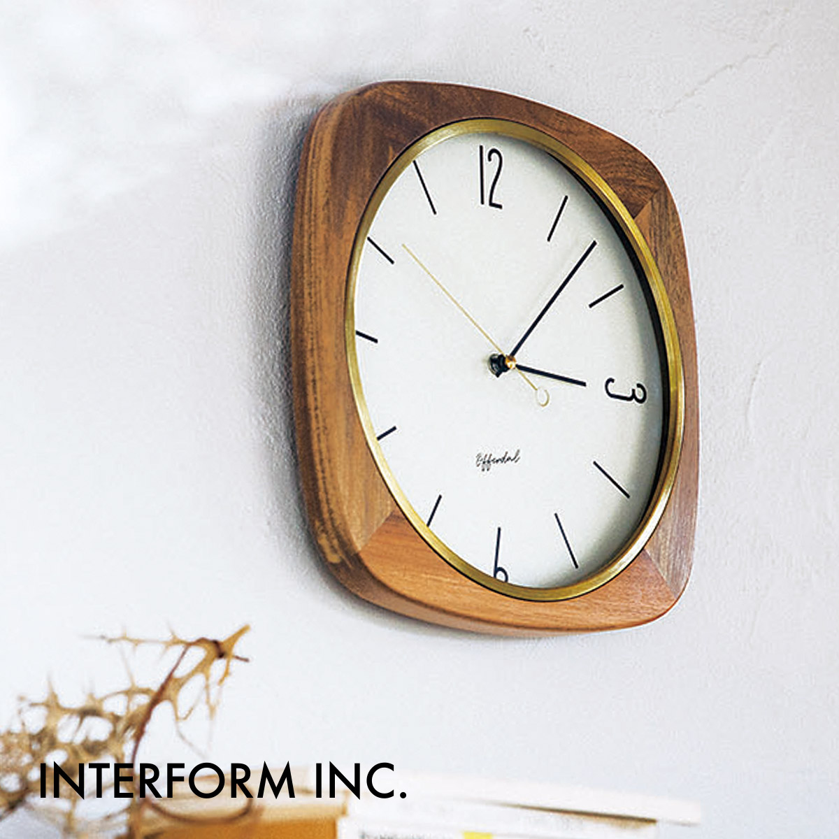 楽天市場】Mauritz マウリッツ ウォールクロック CL-3932 INTERFORM