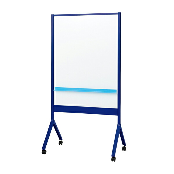 プラス カジュアルスタイルホワイトボード ALKU W956×D572×H1800mm ネイビーブルー ALK-0912DSK-NV 27,477円