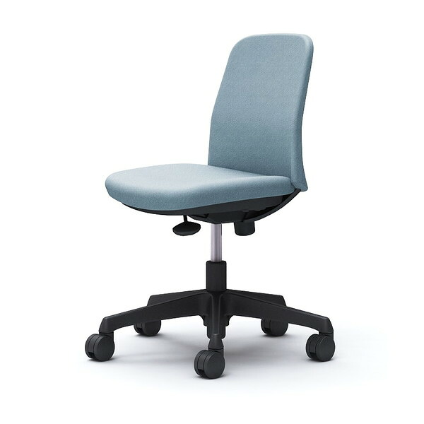 オカムラ ライブス エントリーチェア コンパクトタイプ ブラックボディ 肘なし セージ CD13AR FXW9 [ Lives EntryChair テレワーク ]｜かぐの窓口 36,512円
