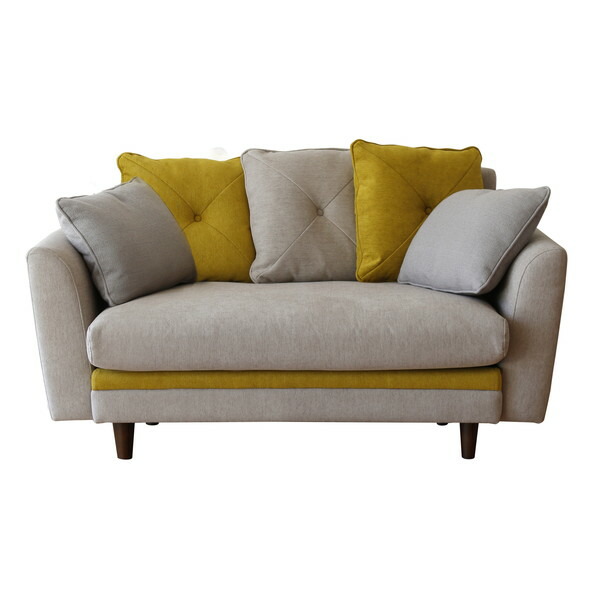 楽天市場 関家具 モンロー ソファ 2人掛 グレー イエロー かぐの窓口