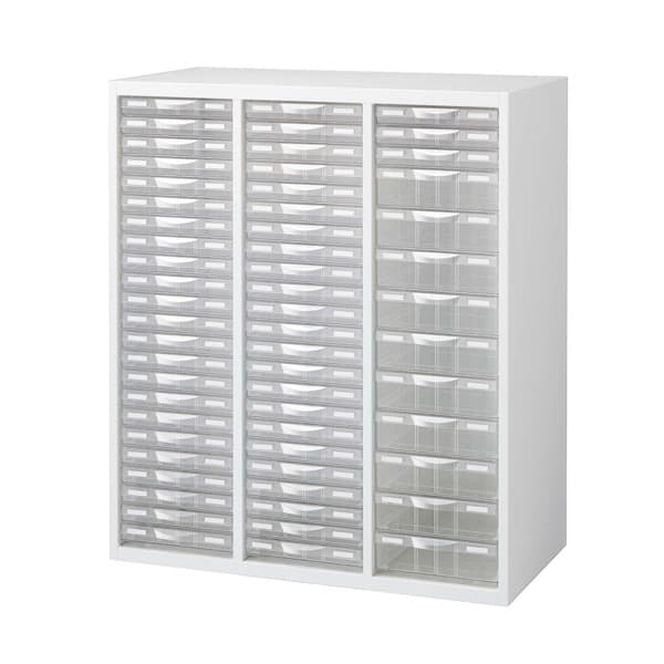 生興 クウォール システム収納庫 プラスチックキャビネット W900×D500×H1050 RW5-N10C59 【別売ベース必須】 [ 収納家具 整理ケース オフィス家具 オフィス用 オフィス用品 オフィス収納 ]