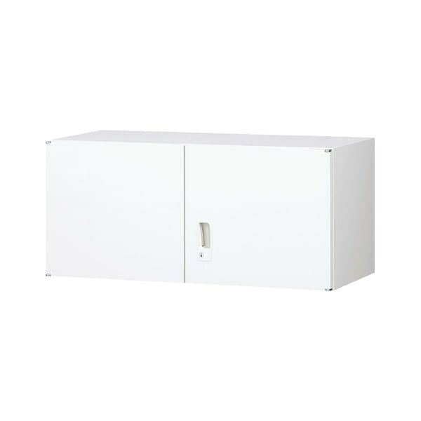 生興 ニュースタンダード書庫 A4対応書庫 ANWシリーズ(ホワイト) 両開上置書庫 W880&times;D400&times;H400 ANW-31H [書庫 スチール書庫 収納家具 壁面収納 壁面家具 両開き書庫 オフィス家具 オフィス収納 白色 上置用]｜かぐの窓口