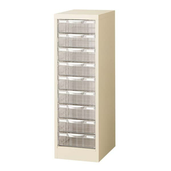 生興 A4判整理ケース A4判床置型 プラスチック引出し W277×D400×H880 A4G-P109L [収納家具 整理ケース オフィス家具 オフィス用 オフィス用品 オフィス収納]