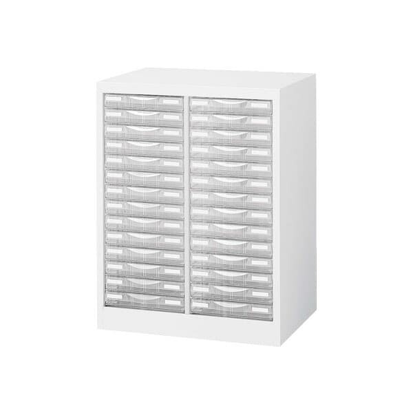 生興 A4判整理ケース A4判床置型 プラスチック引出し W527×D400×H700 A4 W-P214S [ 収納家具 整理ケース オフィス家具 オフィス用 オフィス用品 オフィス収納 ]