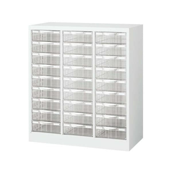 生興 A4判整理ケース A4判床置型 プラスチック引出し W777×D400×H880 A4 W-P309L [収納家具 整理ケース オフィス家具 オフィス用 オフィス用品 オフィス収納]