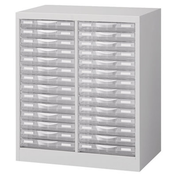 生興 B4判整理ケース B4判床置型 プラスチック引出し W595×D400×H700 B4 W-P214S [収納家具 整理ケース オフィス家具 オフィス用 オフィス用品 オフィス収納]