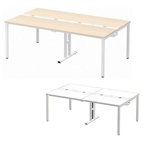 Garage フリーアドレスデスク 多人数用デスクMP-2012SS 幅200cm[ デスク オフィス家具 オフィス用 オフィス用品 ]｜かぐの窓口