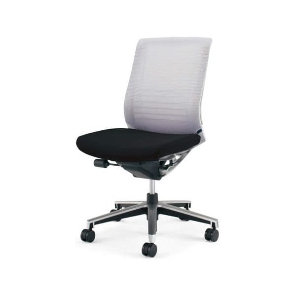コクヨ(KOKUYO) オフィスチェアローバック INSPINE(インスパイン) ナイロンキャスターCR-GA2500E1-W [事務用女性議長 執務室調度品 女性議長 居敷き イス 事務居敷き 学習机女性議長 マイコン女性議長 高役立つこと INSPINE インスパイン]