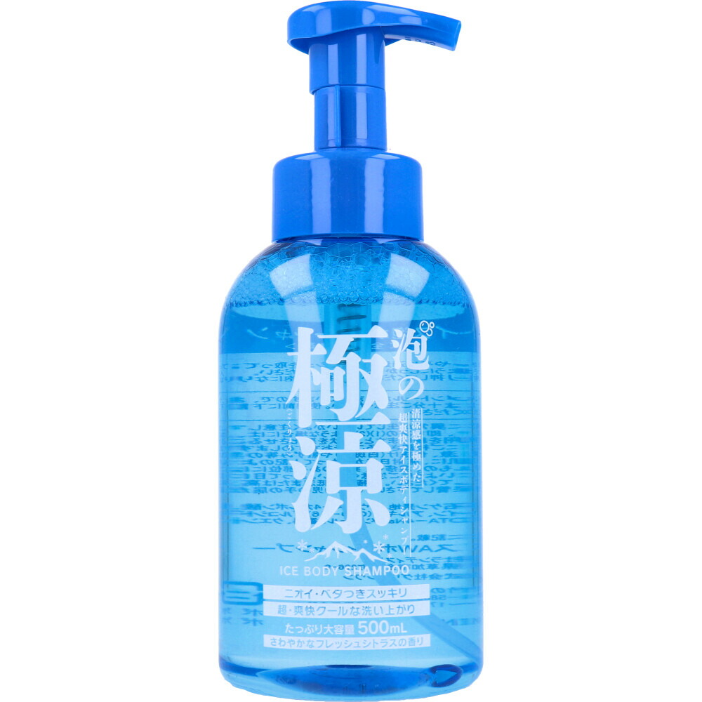 楽天市場】泡の極涼 アイスボディシャンプー 500mL 【ボディ