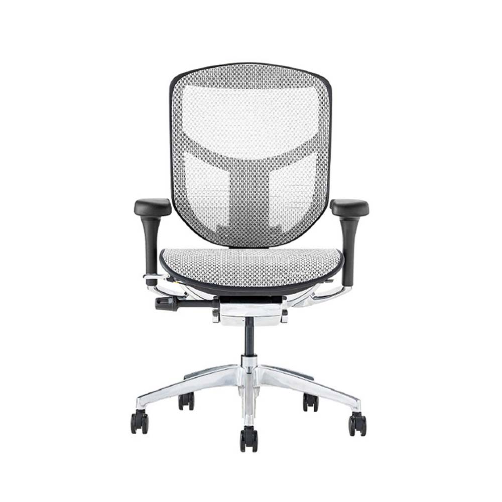 【7月19日20時-26日1時59分までエントリーで全商品ポイント10倍】関家具 エルゴヒューマン エンジョイ2 ロータイプ ブラックフレーム EJ2-LAM-BF-WH ホワイト|オフィスランド