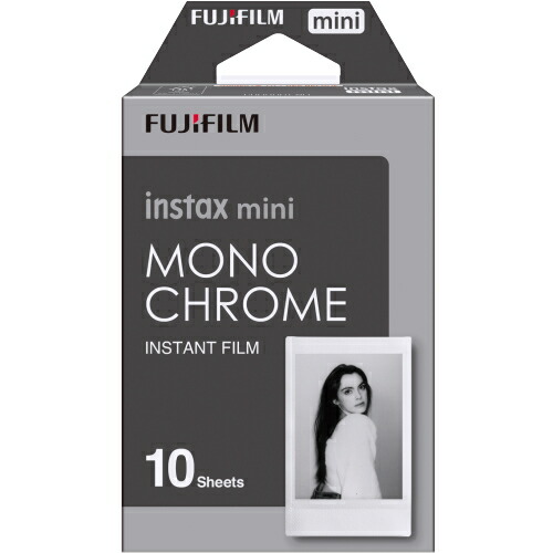 【8月24日】乐天市场 每日优惠 266 FUJIFILM<富士フイルム>チェキ用フィルム 「モノクローム」 チェキフィルム INSTAXMINI MONOCHROME WW1