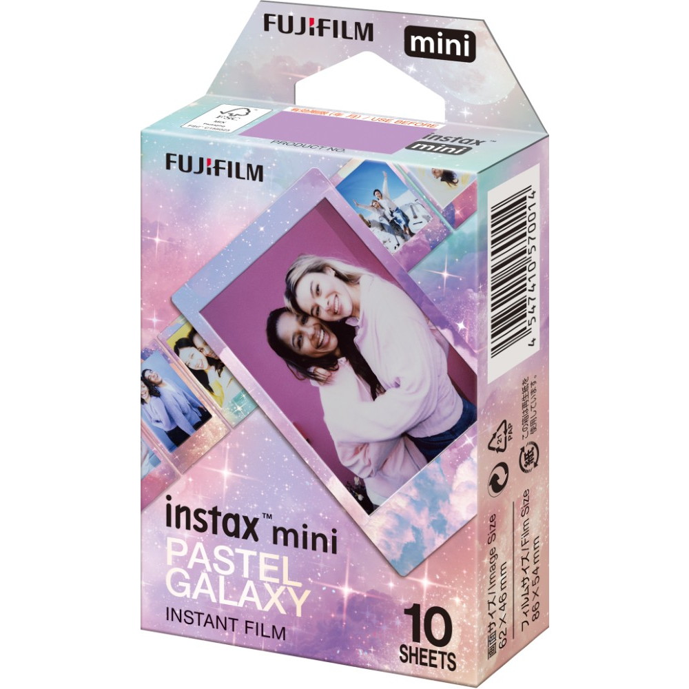 富士フィルム FUJIFILM　チェキ用miniフィルム「PASTEL GALAXY」　16974021