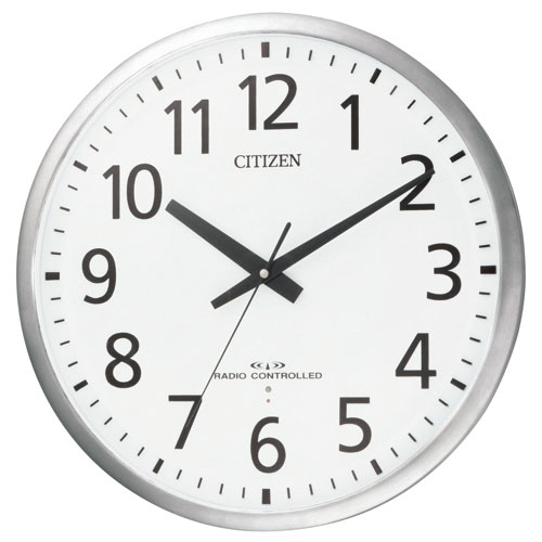 【7月19日20時-26日1時59分までエントリーで全商品ポイント10倍】リズム時計 シチズン電波掛時計 8MY463-019 380916｜オフィスランド