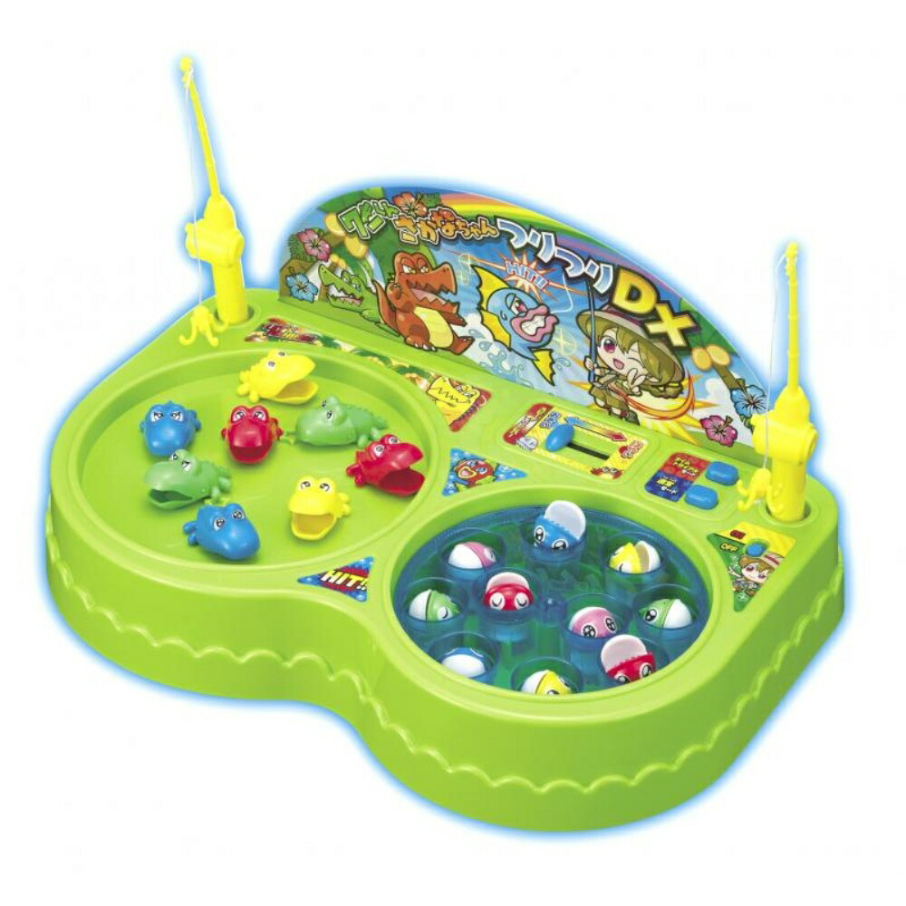 楽天市場】○マルカ株式会社 ワニくんさかなちゃん つりつりDX (187965