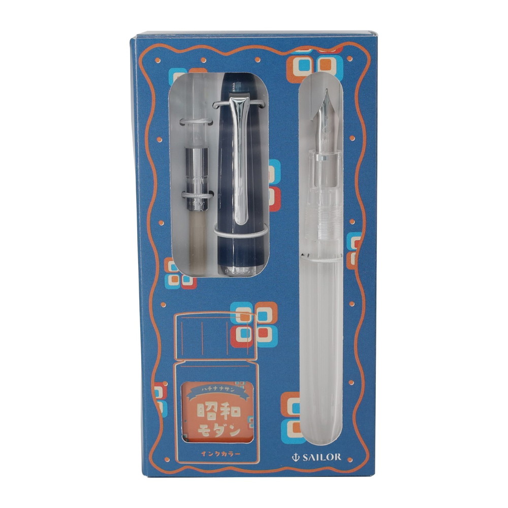 Sailor Profit Junior +10 Retro Fountain Pen & Ink Set - MF Nib Showa Retro
