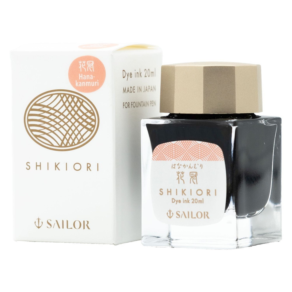 Sailor Shikiori Fountain Pen Ink 20ml - Hanakanmuri