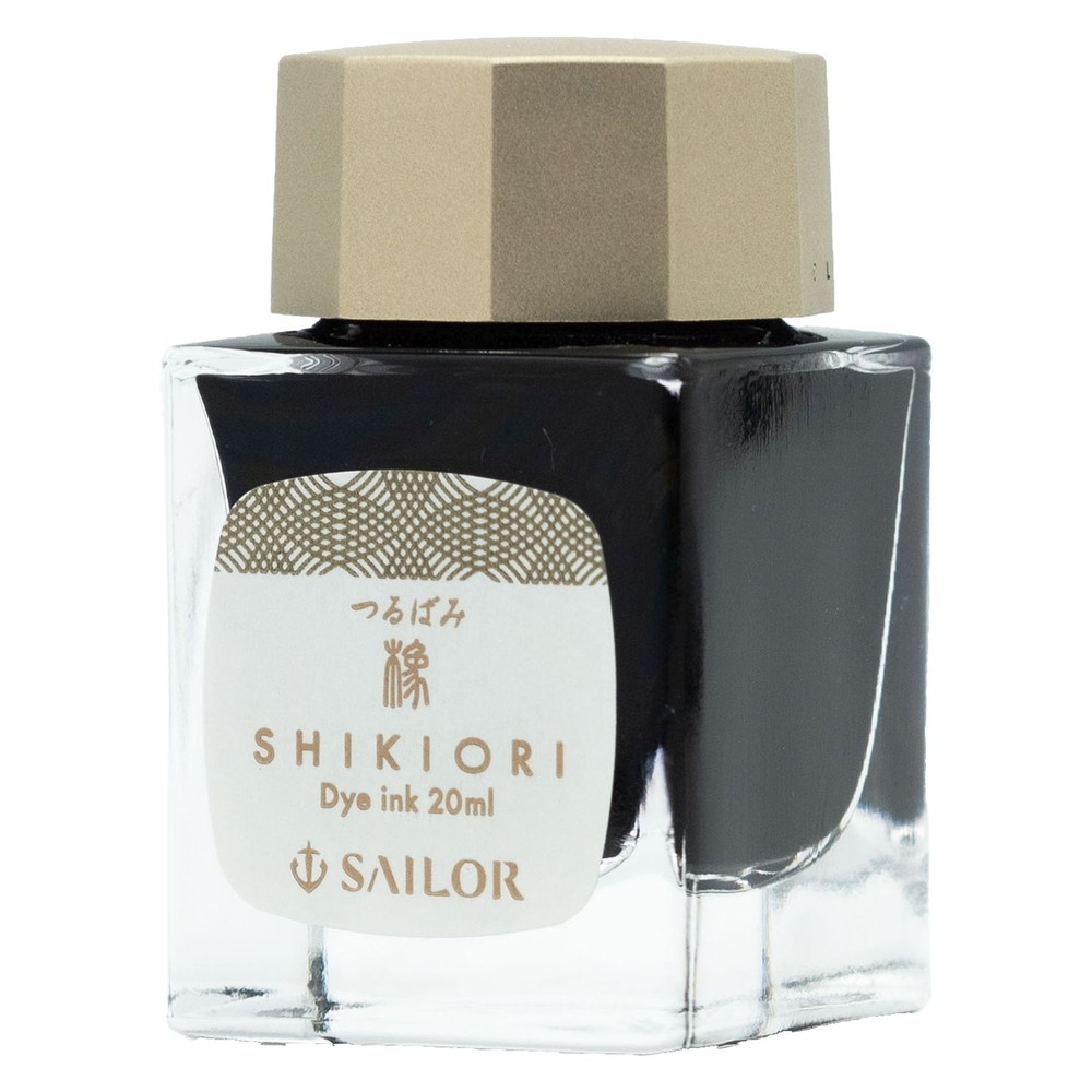 Sailor Shikiori Fountain Pen Ink 20ml - Tsurubami