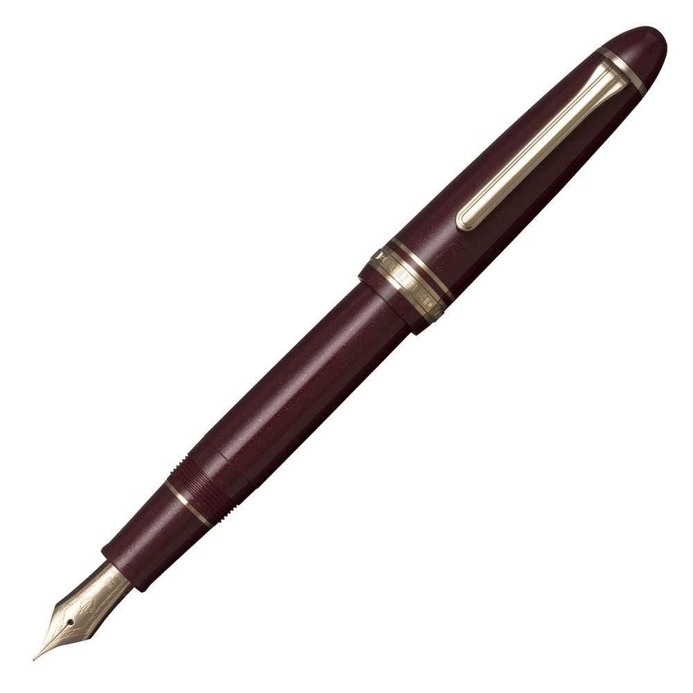 【6月4日20時-11日1時59分までエントリーで2点買いもとめるP5倍・3点以上でP10倍】セーラー万年筆 (SAILOR) 労働者階級填まる18 ゴールド刈り込み 筆 シャイニングレッド 太字(B) 112218630