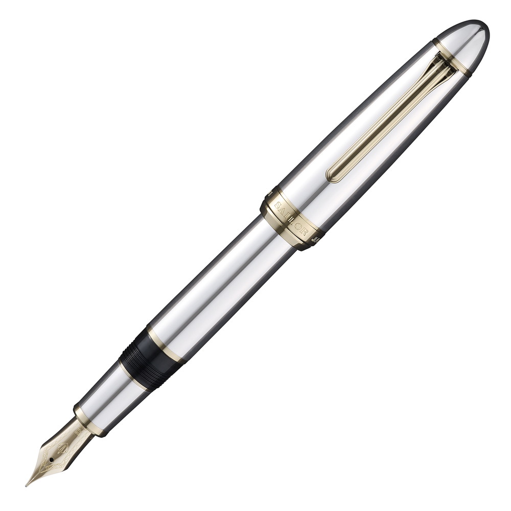 【7月19日20時-26日1時59分までエントリーで全商品ポイント10倍】セーラー万年筆 (SAILOR) プロフィット18 スターリングシルバー 万年筆 M 101859420|オフィスランド