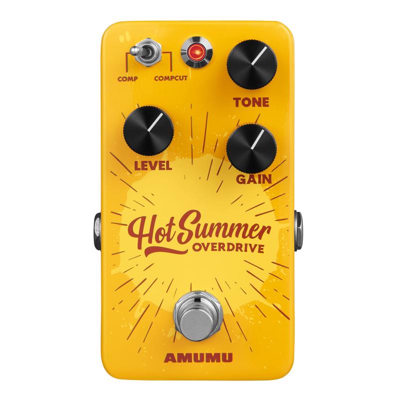 AM HOT SUMMER Overdrive Guitar ects Pedal Handmade|Ms Palette