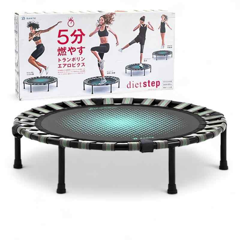 B-SANTE(ビサンテ) 静音室内用トランポリン 食事制限踏み段 3B-5100 純然たる品