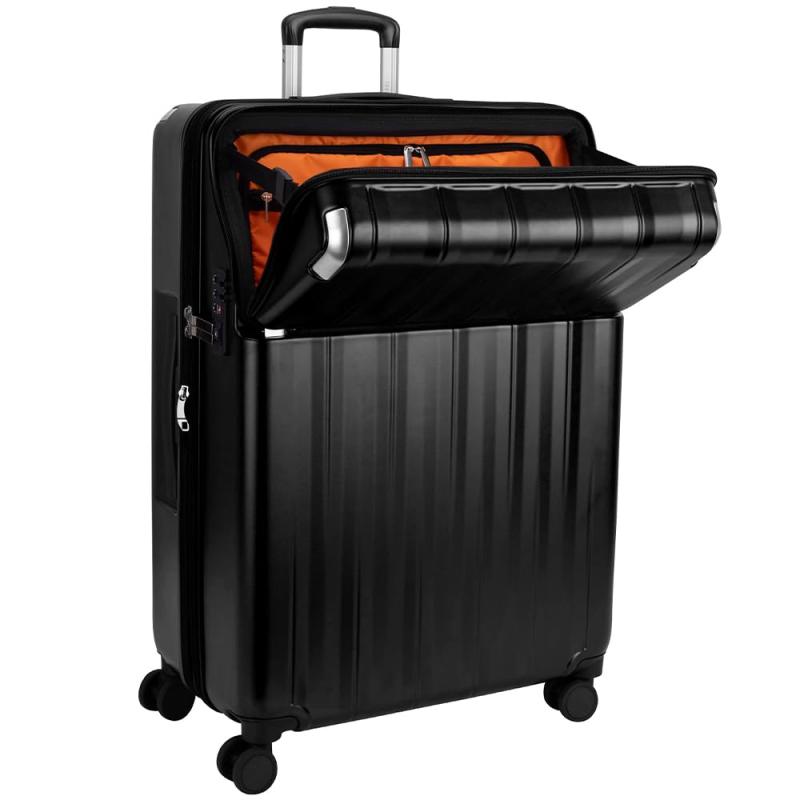 [トラベリスト]キャリーケース ジッパー オープン ブレーキ付き 拡張機能 レスト 92L(108L)｜Ms Palette