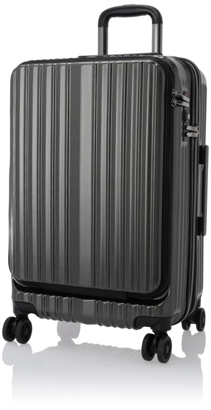 [ワイズリー] spark/FRONT OPEN（スパーク/フロントオープン） ２２インチ 約4.2kg 約57～63L マチ拡張型 フロントオープン 3層仕様 TSAロック ショック吸収・ストッパー機能付き双輪キャスター 軽