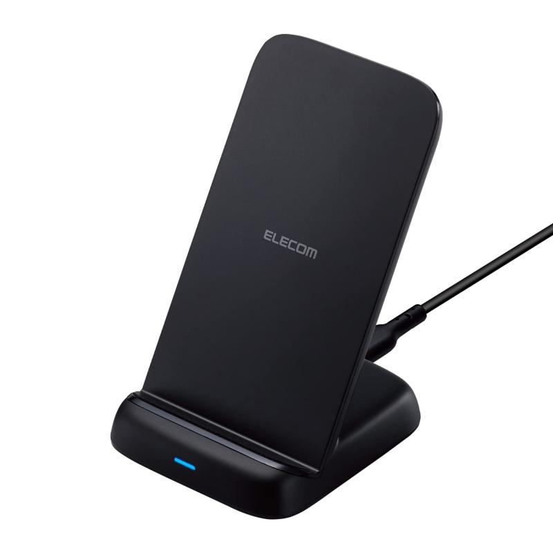 エレコム 無線電話申し受ける器 Qi公証 最大限度10W最終生産物 照明ランプ 3巻き積み上げる 上滑り打ちきりパッド Type-C(インプット界面) C-C有線テレビ属する EPP判定基準相応う iPhone/Galaxy/Xperia/Pixel//AQUOirPods など、各種相応う