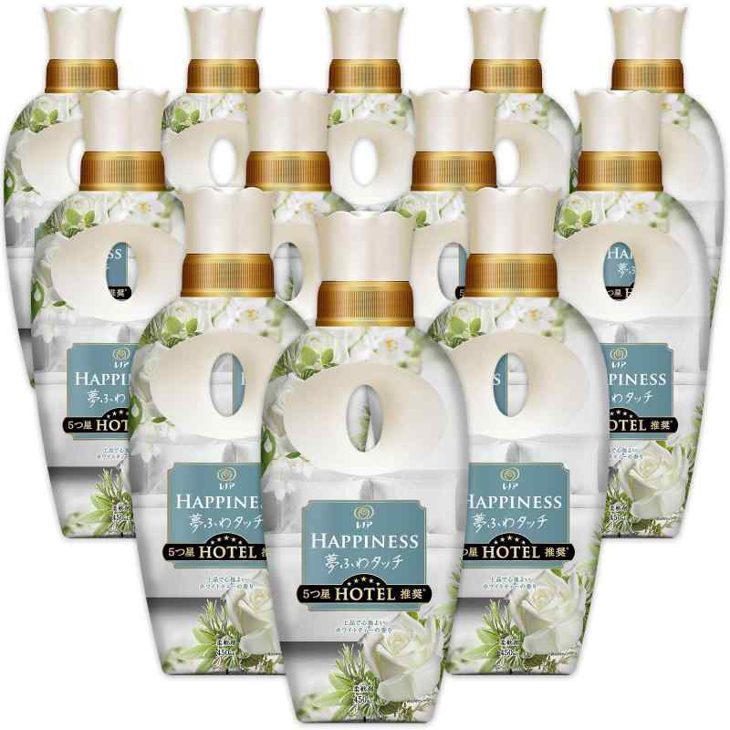レノア Lenor ハピネス 夢ふわタッチ 柔軟剤 ホワイトティー 本体 450mL×12本 6,478円