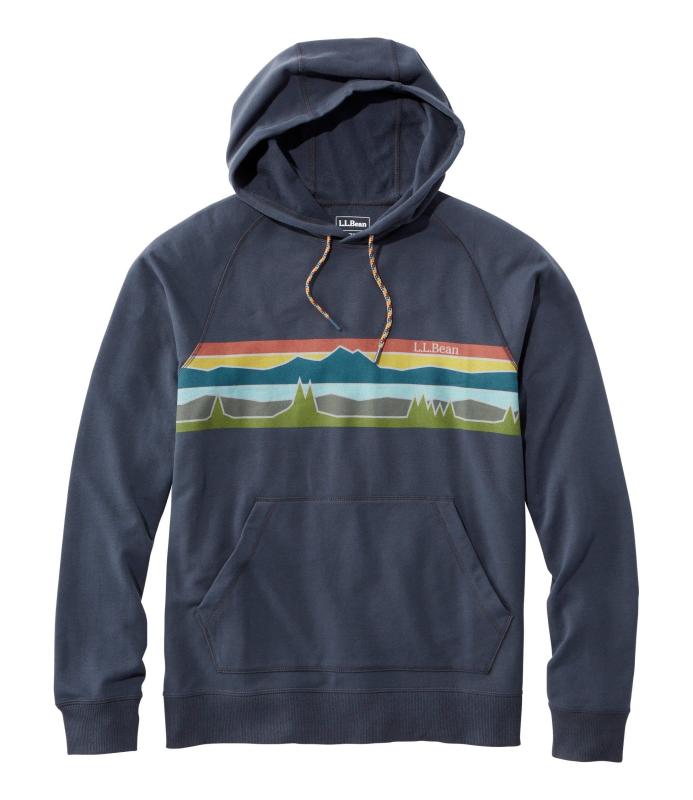 L.L.Bean(エルエルビーン) メンズ エル・エル・ビーン・コンフォート・キャンプ・スウェットシャツ、フーディ グラフィック 米国フィット・レギュラー｜Ms Palette