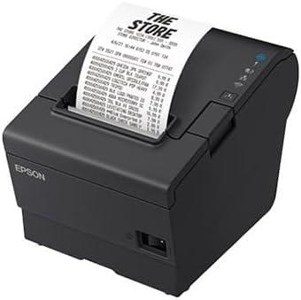 サーマルレシートプリンター 禾穀類・USB・有線ローカルエリアネットワーク相応う 受け取り証書58・80粍幅相応う 黒いこと TM887S912B
