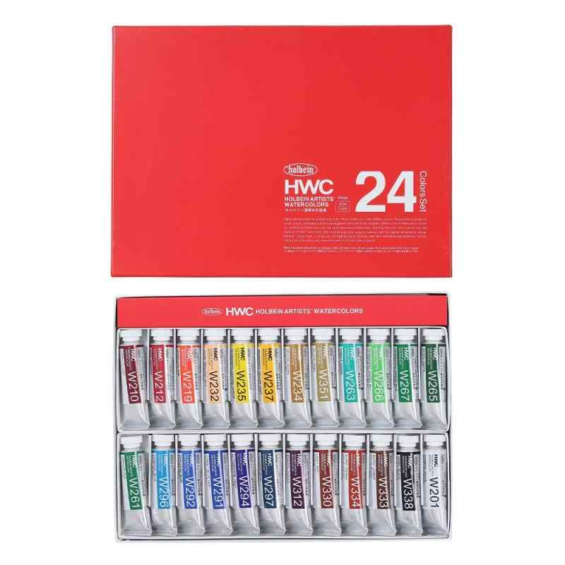 ホルベイン 澄み切った水彩画絵の具 W444 15ml 24色仕掛ける 3444