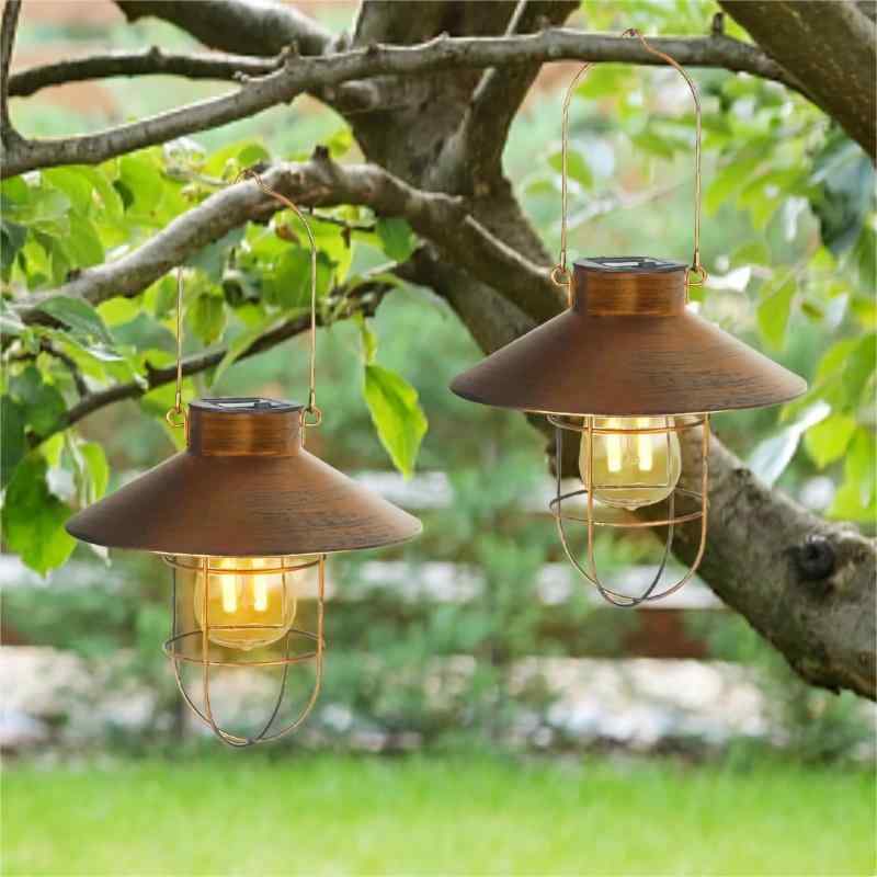 楽天市場】【 コストコ 】LED ソーラーライト 2本セット ランタン型 吊