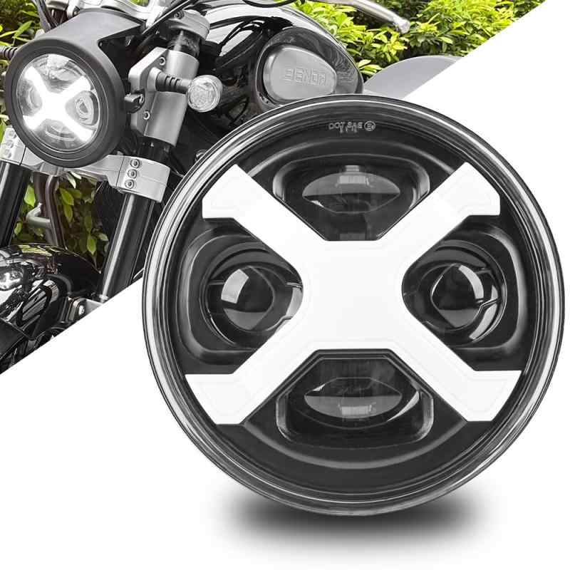 楽天市場】スポーツスターS RH1250S LEDカスタムヘッドライト ブラック