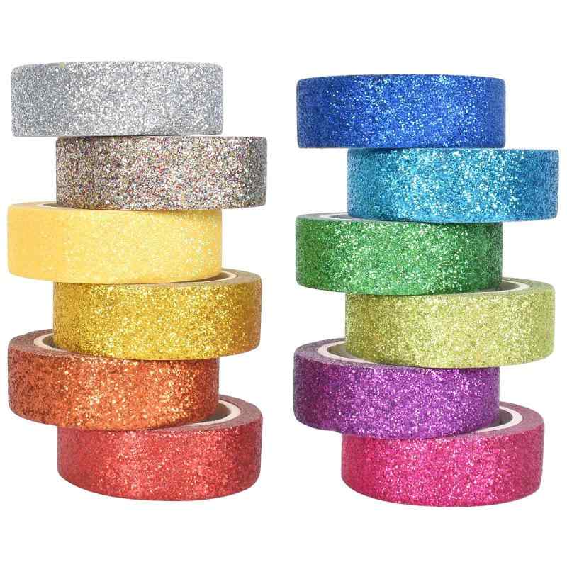 楽天市場】マスキングテープ 赤ピンク系柄＆無地 12巻セット