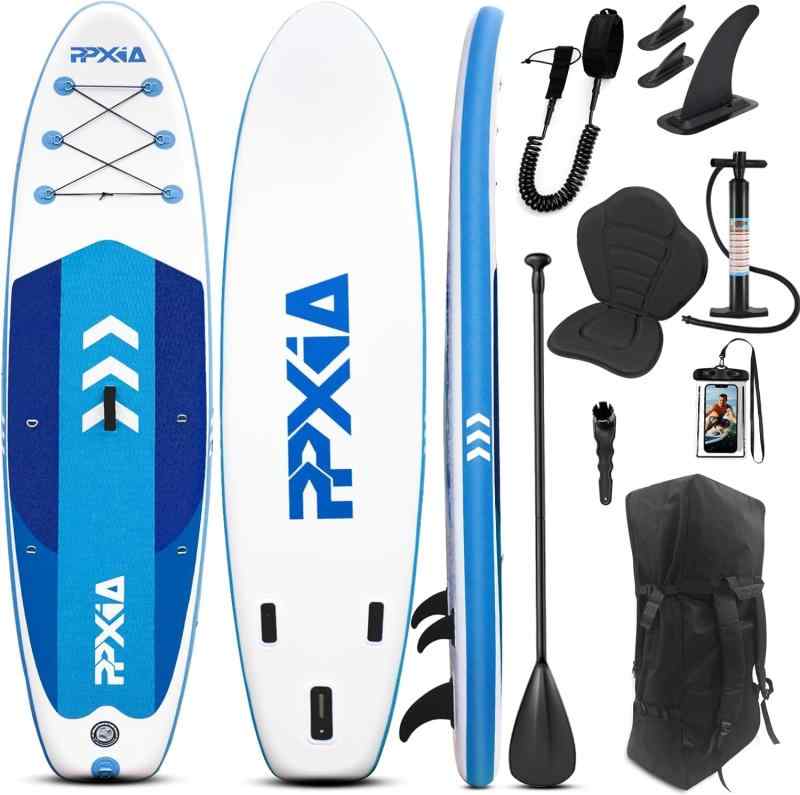 楽天市場】PPXIATO SUP ボード インフレータブル パドル耐荷重量200kg