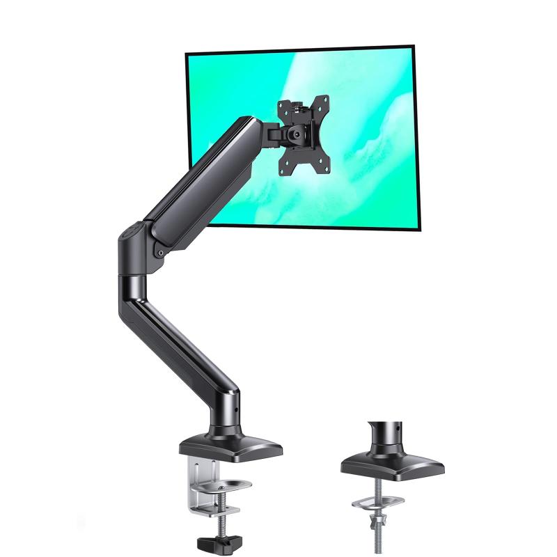デュアルモニターアーム - トレイ付き、多角度調節可能、13-32インチ 楽天市場】PCモニタアーム 13～32型 耐荷重8kg ディスプレイ