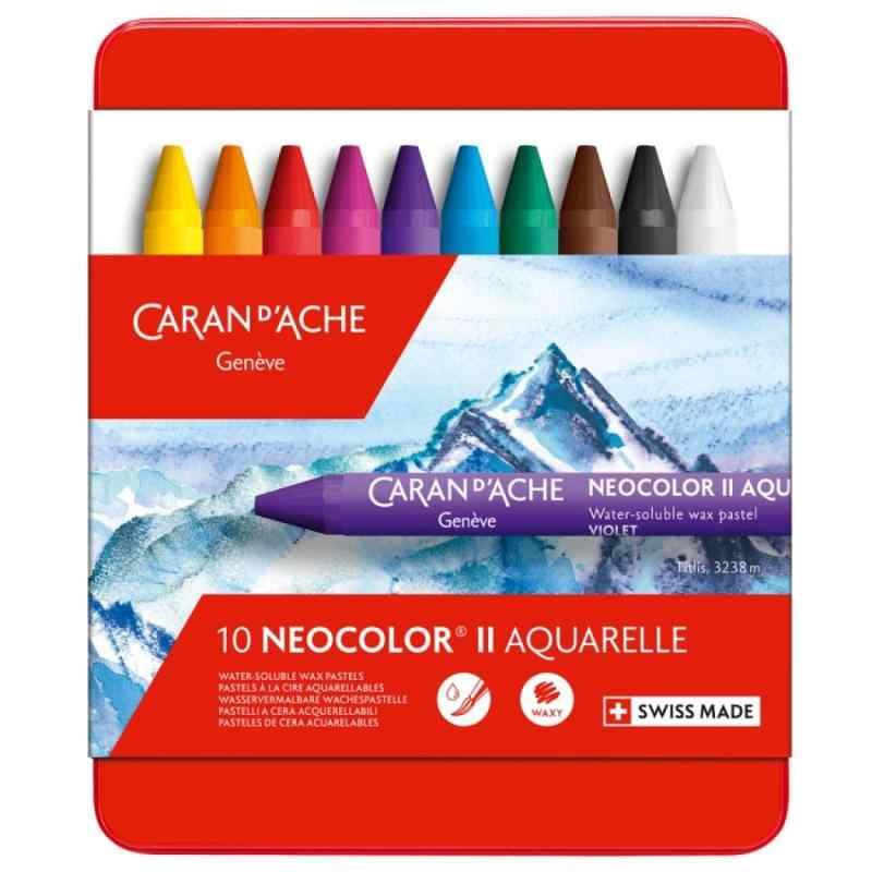 カランダッシュ ネオカラー 2 水溶性クレヨン 30色 スイス製 ネオカラー™II 水溶性パステル – 30色セット 創造性が無限に
