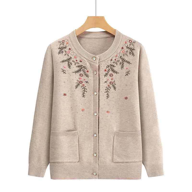 楽天市場】ニットカーディガン グレー カーディガン Vネック