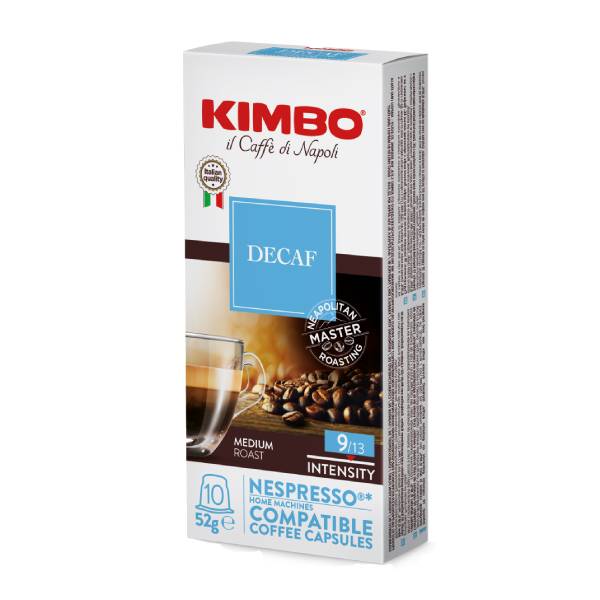 楽天市場】KIMBO キンボ イタリア産 ネスプレッソ 互換 カプセルコーヒー デカフェ×3箱（30カプセル）【2〜3営業日以内に出荷】[送料無料] コーヒー  イタリア 珈琲 コーヒー豆 ノンカフェイン ホットコーヒー アイスコーヒー NESPRESSO ブラックコーヒー 無糖 : カプセル ...