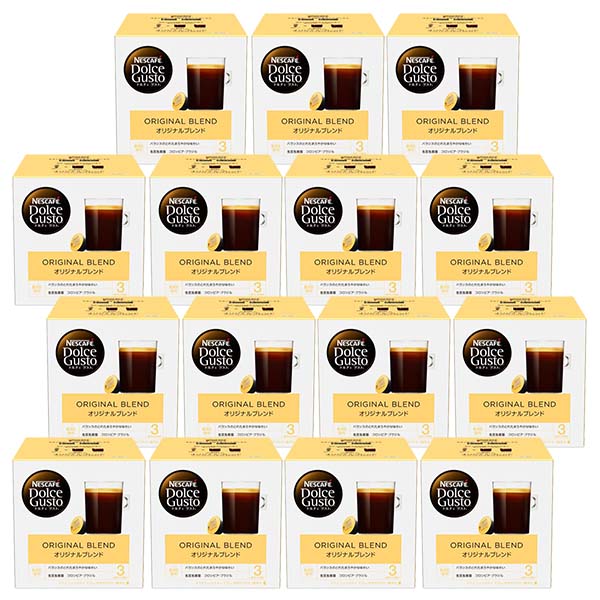 激安超特価 ネスカフェ ドルチェグスト 専用カプセル オリジナルブレンド×15箱ネスレ コーヒー ホットコーヒー fucoa.cl