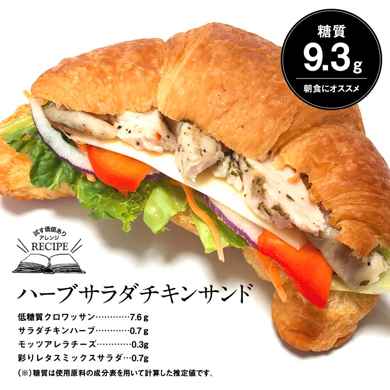 市場 ≪糖質約44%OFF 長期保存 ≫ 送料無料 常温 低糖質 低糖質パン 低糖質クロワッサン12個セット 3〜4営業日以内に出荷