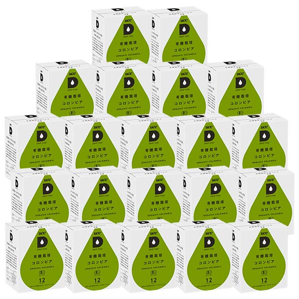 UCC ドリップポッド DRIPPOD 専用カプセル 有機栽培コロンビア 21箱 【3～4営業日以内に出荷】【送料無料】ユーシーシー 上島珈琲 ブラック コーヒー バラエティ アイスコーヒー ホットコーヒー カプセルコーヒー コーヒーメーカー
