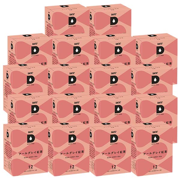 UCC ドリップポッド DRIPPOD 専用カプセル アールグレイ紅茶 18箱 【3～4営業日以内に出荷】【送料無料】ユーシーシー 上島珈琲 ブラック コーヒー バラエティ アイスコーヒー ホットコーヒー カプセルコーヒー コーヒーメーカー