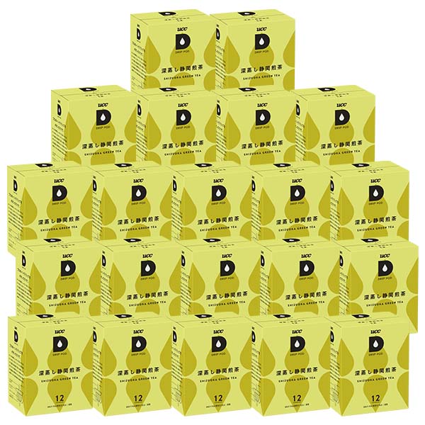UCC ドリップポッド DRIPPOD 専用カプセル 深蒸し静岡煎茶 21箱 【3～4営業日以内に出荷】【送料無料】ユーシーシー 上島珈琲 ブラック コーヒー バラエティ アイスコーヒー ホットコーヒー カプセルコーヒー コーヒーメーカー