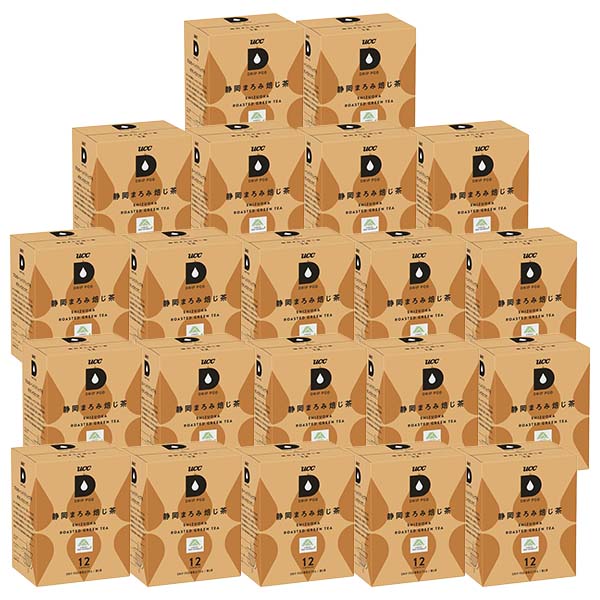 UCC ドリップポッド DRIPPOD 専用カプセル 静岡まろみ焙じ茶 21箱 【3～4営業日以内に出荷】【送料無料】ユーシーシー 上島珈琲 ブラック コーヒー バラエティ アイスコーヒー ホットコーヒー カプセルコーヒー コーヒーメーカー ほうじ茶